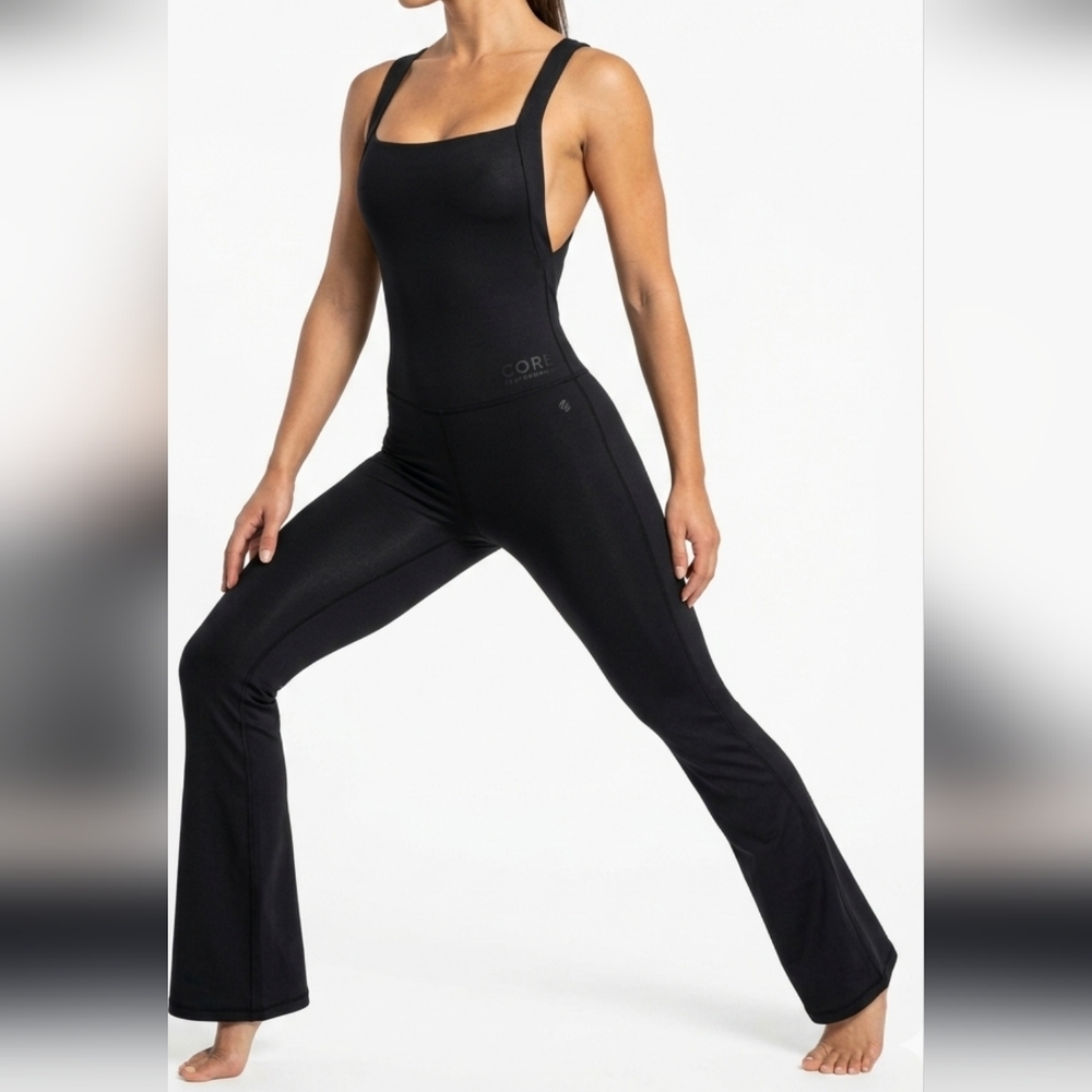 🦋Black Women's Jumpsuit Removable Patting